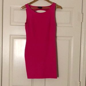 Bebe pink mini dress